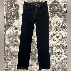 Women's Straight Leg Jeans - Black